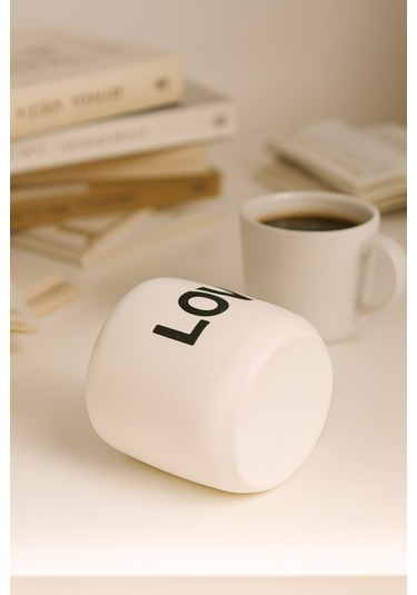 Dekoratif Kokulu Mum Love Beyaz Love