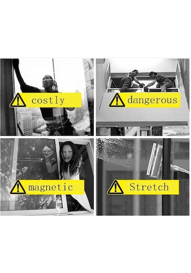 Trendooze Yüksek Yıkama Yeni Windows Toz Temizleyici Temizleme Teleskopik Sünger Paspas Katlı Fırçası Fırça Çoklu Cam İx Yeşil