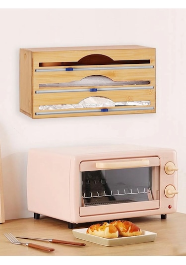 Bambu Streç Film ve Folyo Kesici - Düzenleyici 3'lü