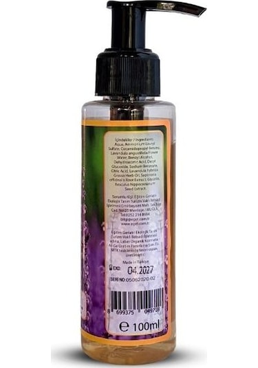 Eget Lavanta Yağlı Yüz Yıkama Jeli 100 ML