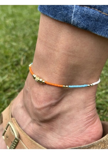 Bymerve Renkli Dore Halhal Çok Renkli