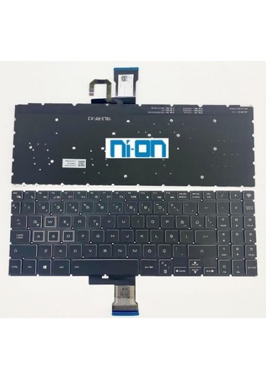 Casper Excalibur G900 G911 Notebook Klavye Siyah Rgb Aydınlatmalı Tr