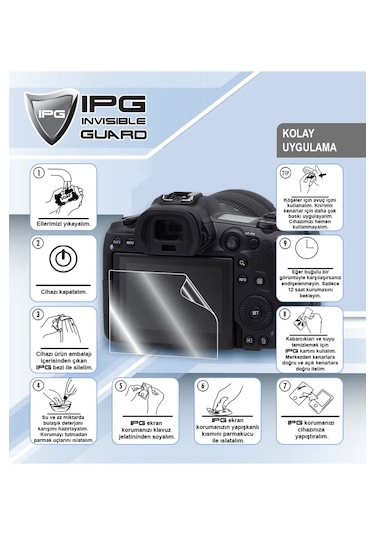 Ipg Insta360 X3 360 Action Kamera İle Uyumlu Ipg Hydrogel Ekran K