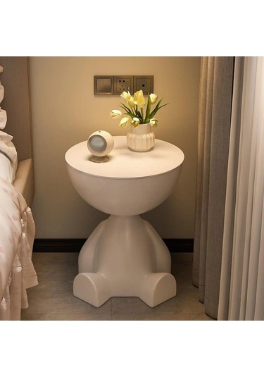 Yaratıcı Kafa Çay Masası Krem Rüzgar Ev Oturma Odası Kanepe Yan Gri