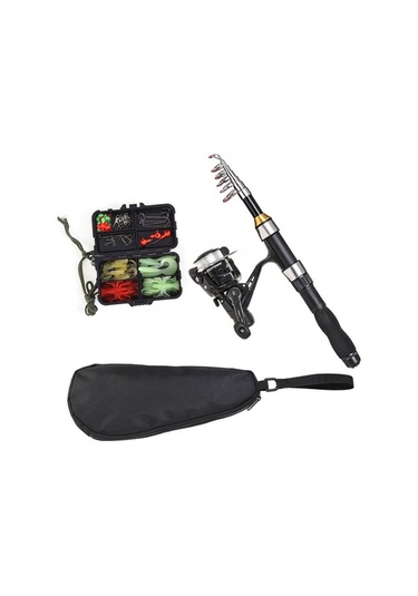 Didadodo Teleskopik Olta Seti: 1.5m Kamış, Makara, Yemler Ve Çanta Dahil Profesyonel Av Malzemeleri, Profesyonel Kalite