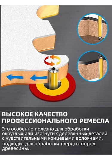 Xcan Yatay Kenar Freze Takımı, Merdaneli, 8mm, 3 Adet 244589157