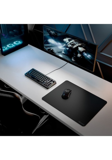 Dikişsiz Kenar Siyah Xl Mousepad 355mm X 460mm