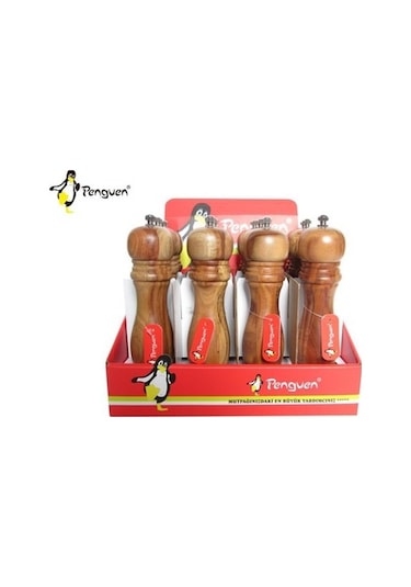 Penguen 1557 Ahşap Karabiber  Değirmeni