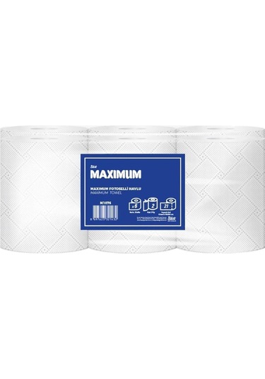 Otomatik Makine Havlusu 6'lı