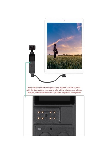 Novahub 30cm Usb-c Kablo - Djı Mini 2/air 2/osmo Pocket Ve Akıllı Cihazlar İçin Hızlı Şarj Ve Veri Aktarımı