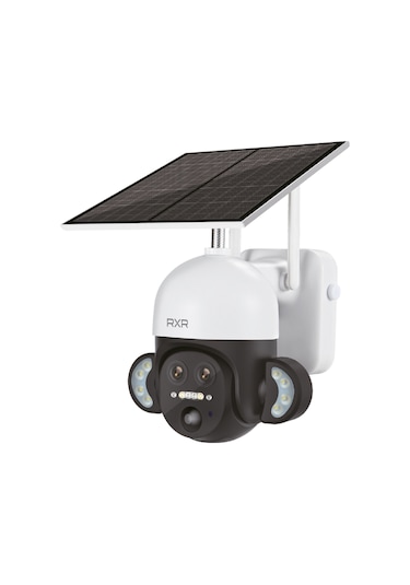 Rxr C35 Çift Lensli 12x Zoomlu Solarlı Sim Kartlı 4g Solar Kamera