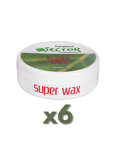 Sector Hairmate Superwax Normal Yeşil Wax 150 Ml 6 Adet