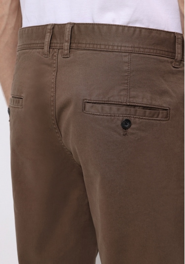 Colins Regular Fit Orta Bel Düz Paça Erkek Kahverengi Pantolon Cl1049750 Q1.v2 Dcm Dark Camel