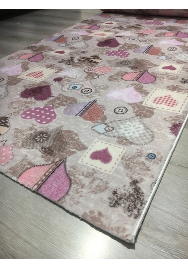 Merroni Trend Soft E042Kalp 120Cm Renkli Kesme Yolluk