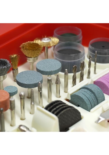 1001Alet Rox 0074 Mini Taşlama Gravür Makinası Hobi Seti 210 Parça