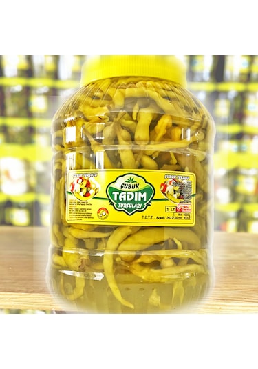 Çubuk Tadım Turşuları Çubuk Sivri Tatlı Biber Turşusu 5 KG