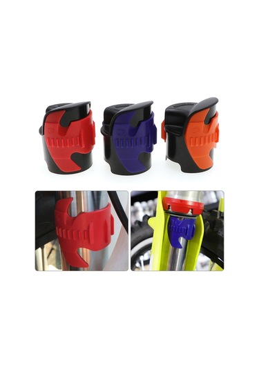 Aubyhe 45-55mm Ön Amortisör Yalıtım Temizleyici - Leak Tamiri, Zaman Ve Para Tasarrufu Sağlar Mavi