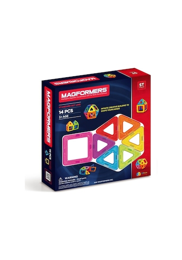 Magformers Mıknatıslı Basic Set - 14 Parça