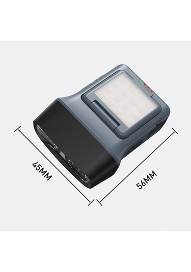 Vkemall Kafaüstü Ve Şapka Klipsü Led Feneri, 5 Işık Modu İle Sürekli Parlaklık, 1500mah Pil Ve Ipx4 Su Geçirmezlik
