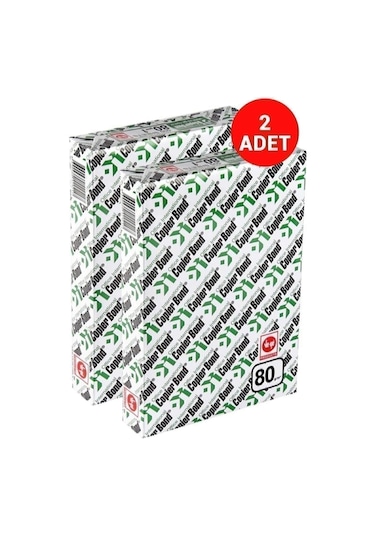 Copier Bond A4 Fotokopi Kağıtı 80 G 2 Paket 1000 Sayfa