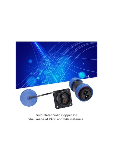 Besthome1 Ip68 Su Geçirmez 4 Lü Konnektör, 250v 45a, 28mm Bağlantı, Lehimli Dış Mekan Konnektör