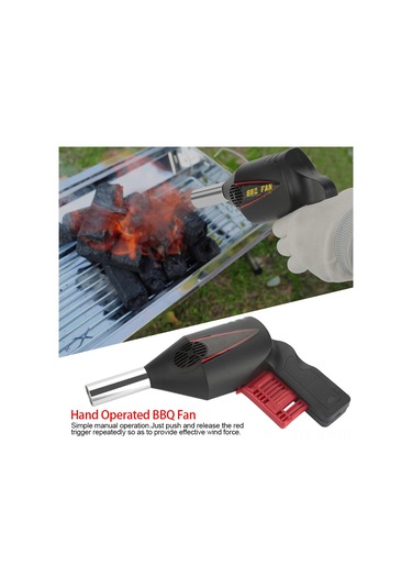 Geeroyoo Manuel Çalışır Barbekü Feneri, Hızlı Ateş Yakma, Taşınabilir, Pil Gerektirmez, Dış Mekan Piknik İçin Diğer