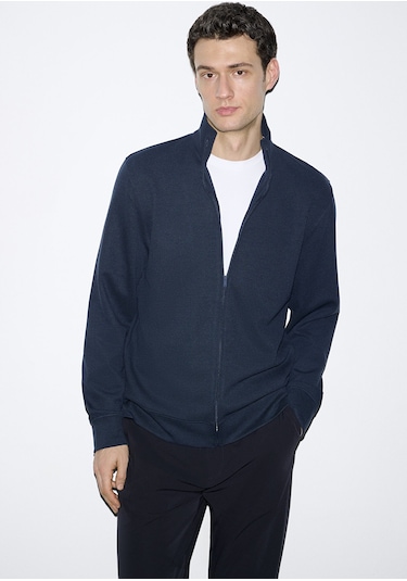 Mavi - Esnek Lacivert Travel Sweatshirt 0s10560-70497 Lacivert
