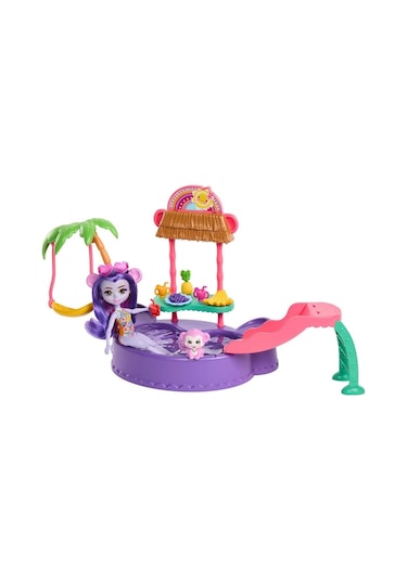 Mattel Enchantimals HTW73 Eğlenceli Havuz Partisi