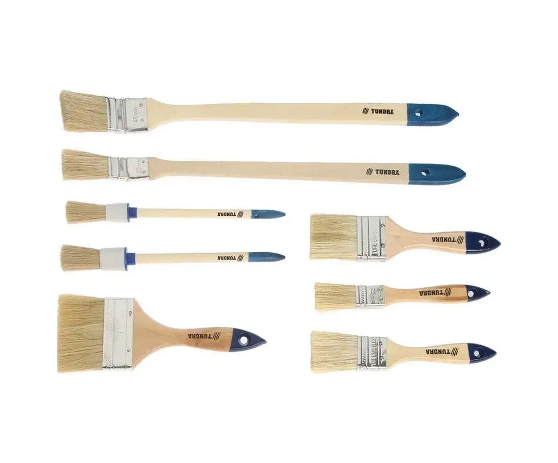 Tundra Doğal Evrensel Boya Fırçaları 10'lu Set 28298683