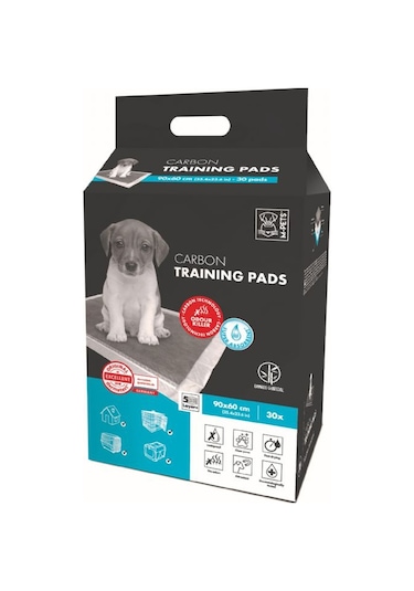 10167701 M-pets Karbonlu Yavru Köpek Çiş Eğitim Pedi 60x90cm 30 Lu