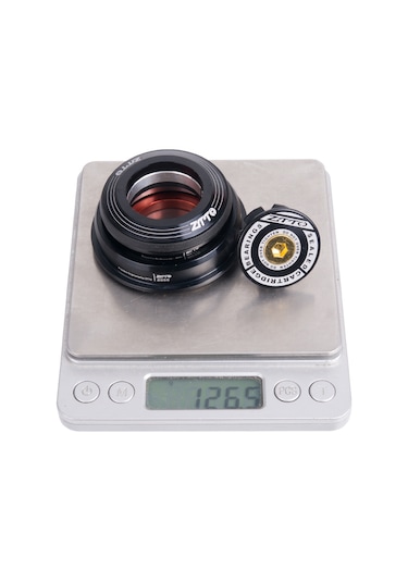 Folinda Ztto Cnc Alüminyum Bisiklet Fantezi Kafa Borusu Yatak Seti - Zs44/zs56 Konik Düz Çift Kullanım Siyah