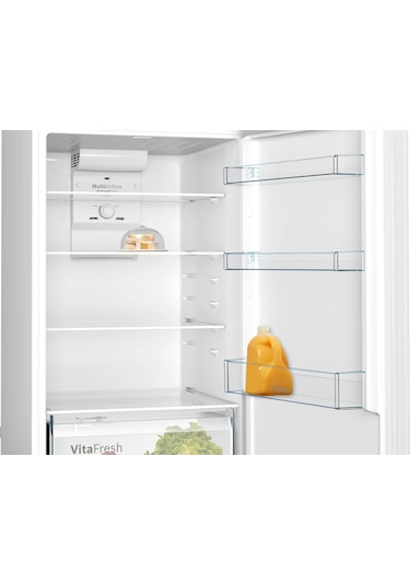 Bosch KDN55NWE0N 453 LT No-Frost Çift Kapılı Buzdolabı