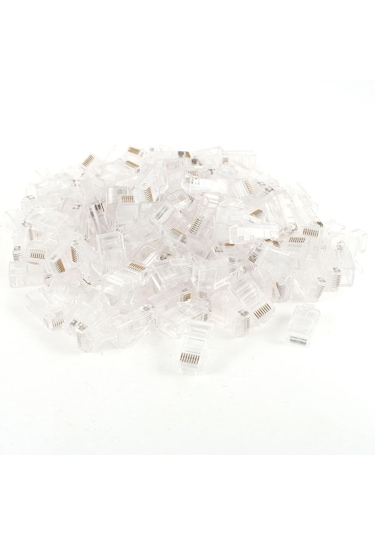 Rj45 Jack Soket Konnektör Cat6 Ethernet Cakı Cak - 100 Adet