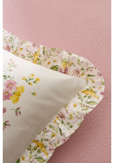 Karaca Home Dorian %100 Pamuk Muslin Çift Kişilik Nevresim Takımı Pudra