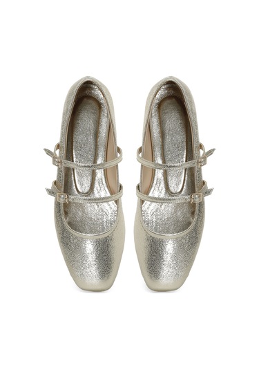 Butigo 24k-1009 4pr Altın Kadın Babet 000000000101984929 000000000101984929 Altın