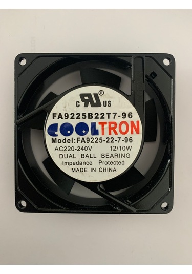 Cooltron 220v 92x92x25mm 55ma 18w 2650rpm