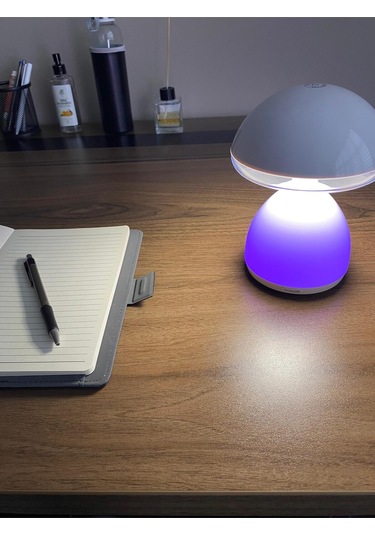 Geox Mantar Lamba, Gece Lambası, Masa Lambası, Abajur