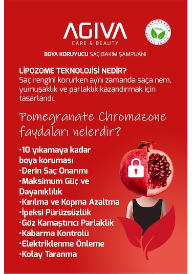Boya Koruyucu Nemlendirici Saç Bakım Şampuanı-1000ml
