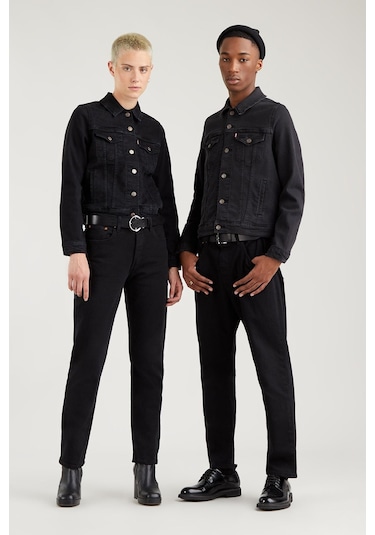 Levi'S Kadın Siyah 501 Crop Yüksek Bel Jean