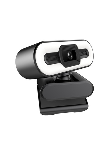 Fortunelane 500w Piksel 1080p Full Hd Webcam, 3 Renk Led Işık, Otomatik Odaklama Ve Güzellik Modu İle Bilgisayar Kamerası