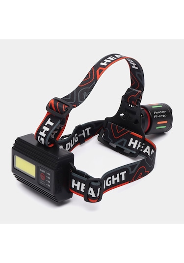 Şarjlı Profesyonel Zoomlu Kamp Avcı Balıkçı Kafa Lambası Feneri Ps-2910 Çok Renkli