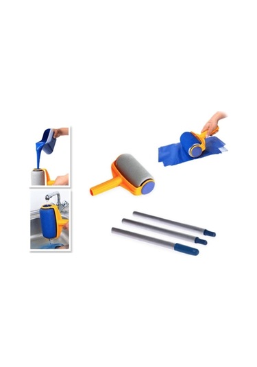 Pratik Boya Rulosu Pintar Facil - 9089775334023do Çok Renkli