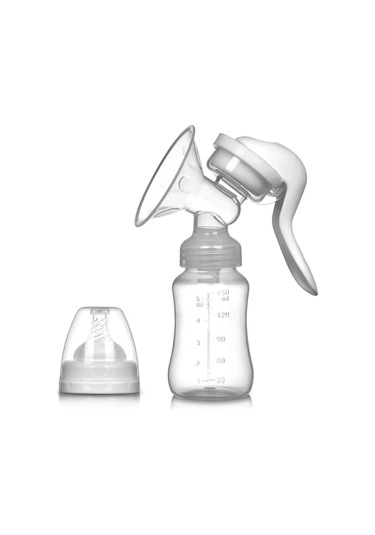 Geeroyoo Güvenli Malzemelerle Yapılmış Manuel Göğüs Pompası, Geri Akış Önleyici, Rahat Tutma Kolu, Yeniden Kullanılabilir