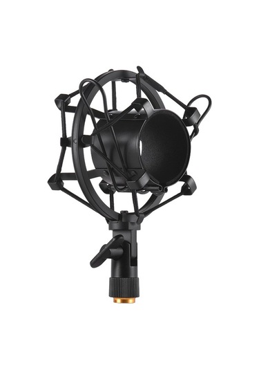 Didadodo Springsun Pro Metal Mikrofon Şok Tutucu - 43-46mm, Titreşim Önleyici Yayın/kayıt İçin