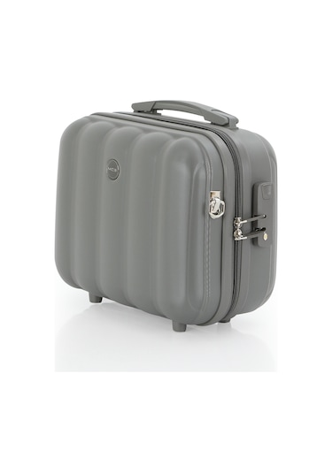 Mçs Polipropilen 2li Valiz Seti Orta & Makyaj V305 S21yy1000074-set 00006 Gri