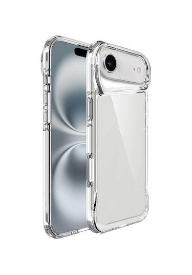 Apple Uyumlu iPhone 17 Air Kılıf Zore T-max Kapak Seffaf