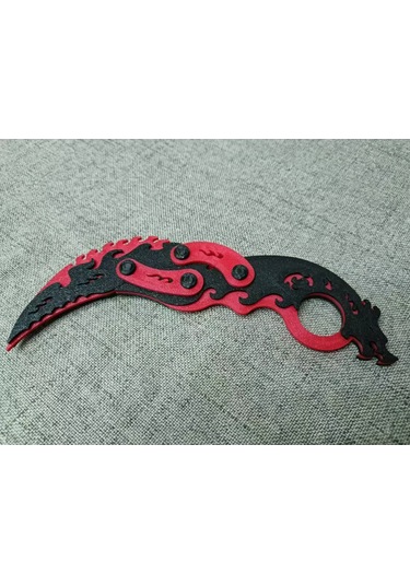 Ejderha Pençesi Şekilli Oyuncak Bıçak - Dekoratif Masaüstü Koleks