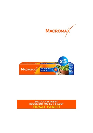 Buzdolabı Poşeti Küçük Boy - 100 Lü Paket X5