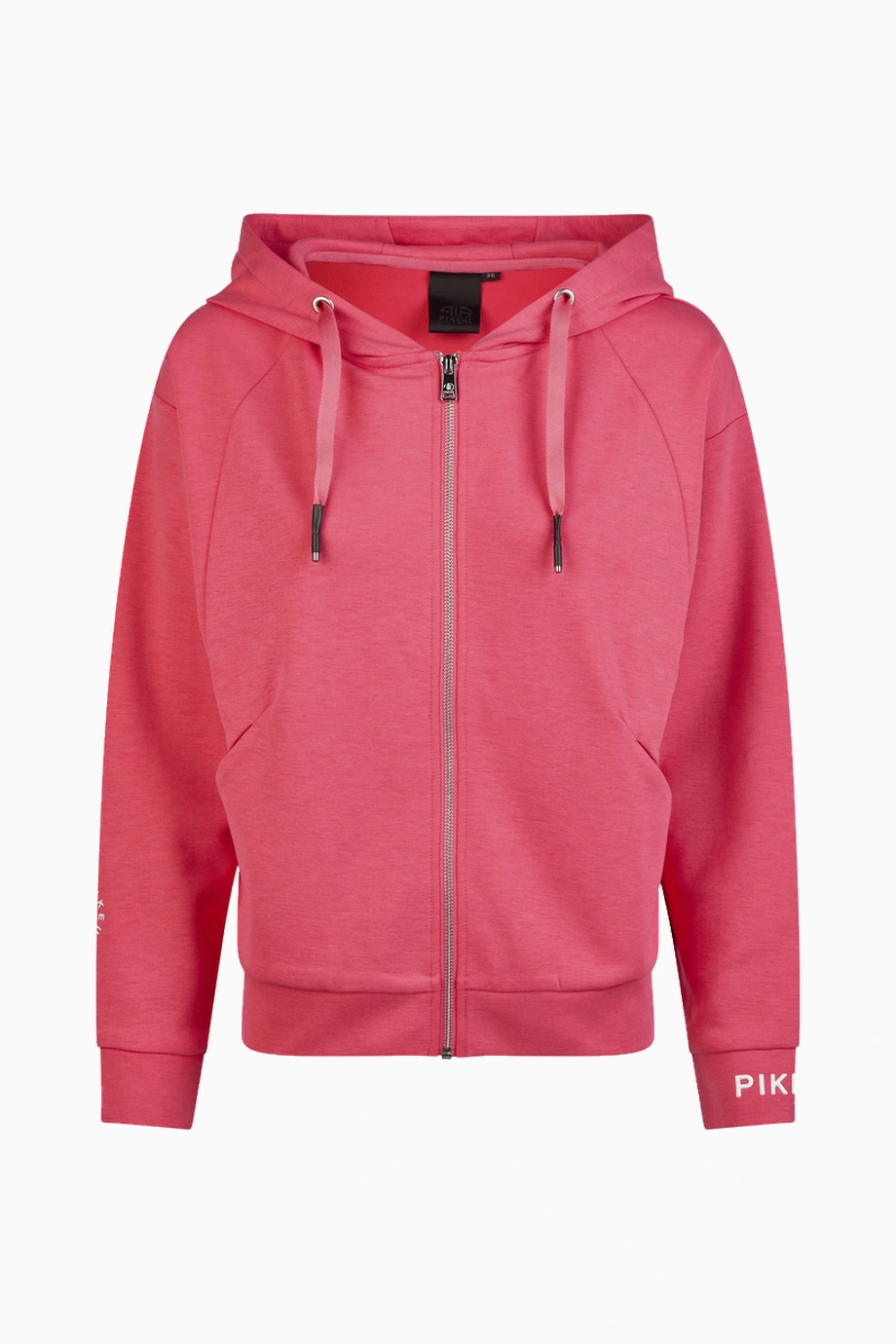 Pikeur Athleisure 1286 Oversize Lüks Kapüşonlu Sweat Kadın Ceket Pembe