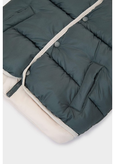 Defacto Erkek Bebek Su Geçirmez Çok Renkli Cepli Şişme Mont C3462a525augr314 Gri